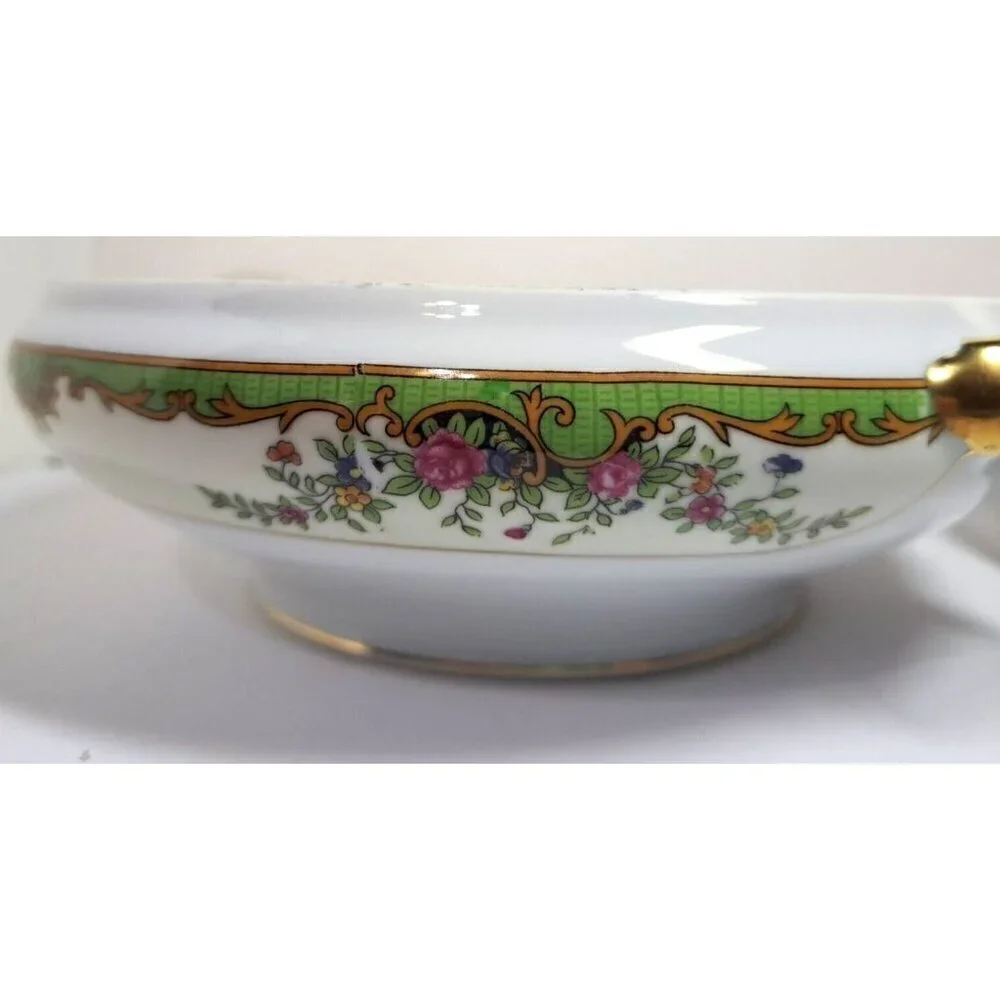 Vintage Noritake Nordich Round Covered Vegetable Serving Bowl